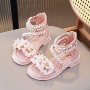 Girls pink sandles